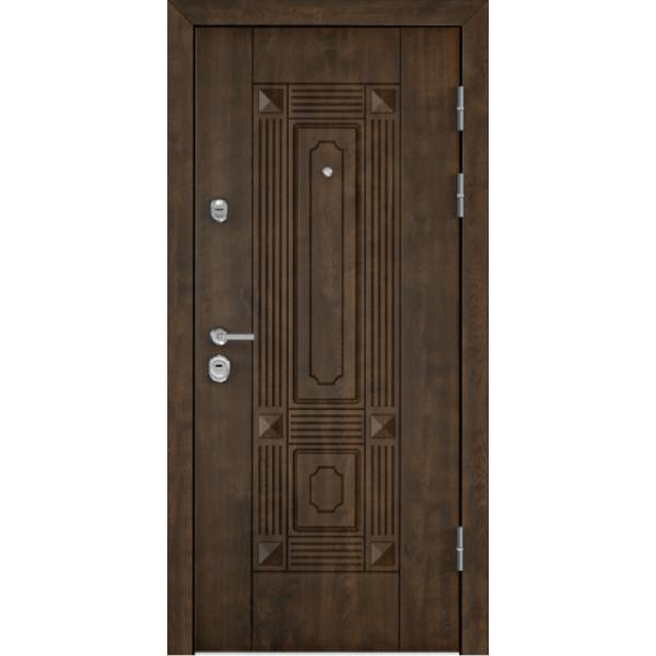 Дверь ULTIMATUM PP (860/2050/ R ,KT. Орех грец KB-9,KT Орех грец ,КВ-9,хром,НАКЛ,НК1,К
