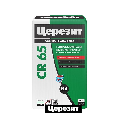 Гидроизоляционная масса CR 65  20 кг