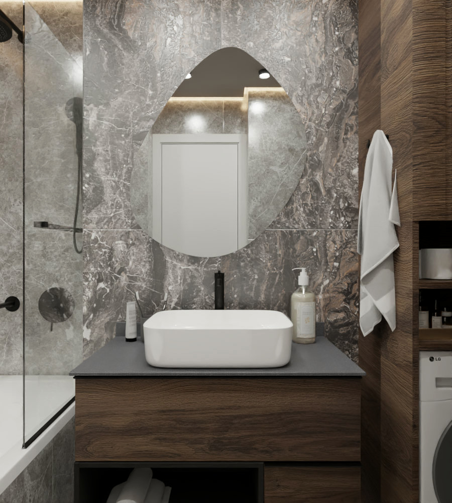 Stellare Ceramica Galaxia Brown+Selena Grey