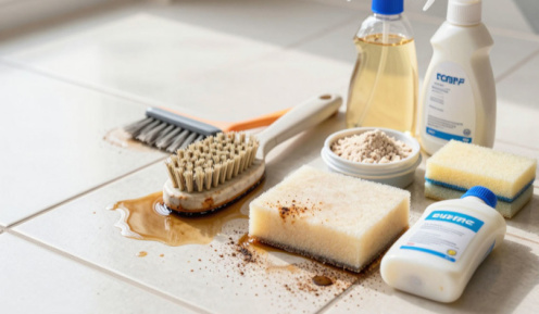 Как удалить сложные пятна с поверхности керамогранита?