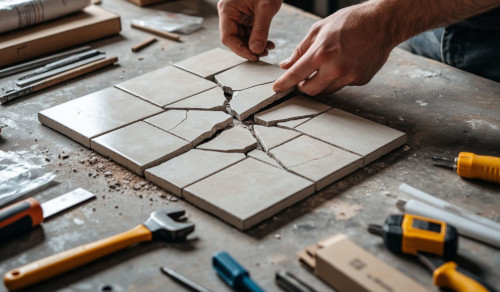 Что делать, если я получу разбитую плитку при доставке?