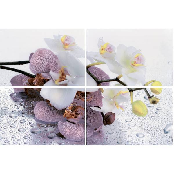 Альба Orchid панно из 4х пл. 600*400