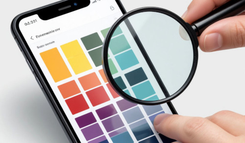 Как убедиться, что цвет плитки на экране совпадает с реальностью?