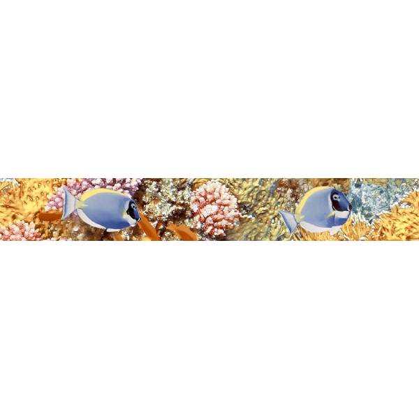 Газкерамика Альба Reef бордюр 45*300