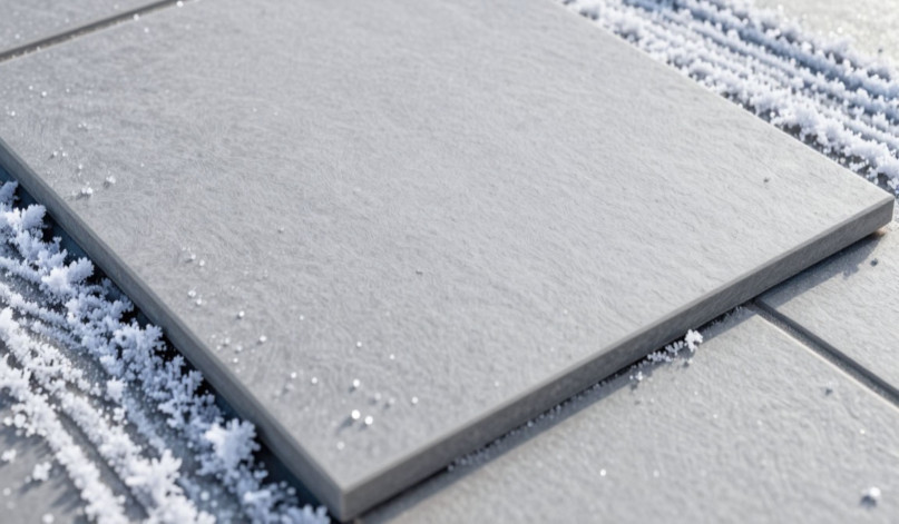 Насколько керамогранит устойчив к морозу и перепадам температур?