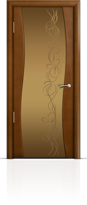 Дверь Омега 1(палисандр,ДО,800,2000, омега 1 фантазия бронза)
