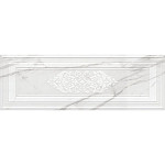Декор Прадо белый панель глянцевый обрезной 14041R\3F 400*1200