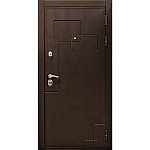 Дверь ДИПЛОМАТ-2066/880/R Абстракция2 ( орех пр) Абстракция 3 (яс гор)