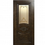 Дверь Моцарт ДО 600 бренди (фото,бронза)