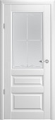 Дверь остекленная Vinyl  Эрмитаж-2 белый 80 стекло мателюкс Галерея SALE!