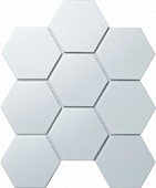 Мозайка кер.Hexagon big White Matt (SBH1005) 256*295*6