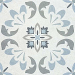 Керамогранит Majolica Grey Deco 450*450 серые светлые 737497