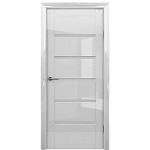 Двери Вена глянец белый ДО 900 матовое