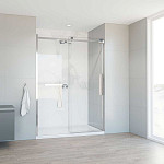 Душевая дверь Soft VDS-3SO150L,1500,хром стекло прозрачное