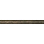 Бордюр Гран-Виа коричневый светлый глянцевый обрезной SPA040R 300*25