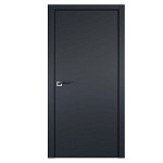 Дверь ДГ IN 9 700 Черный Кварц,КП,Кромка черная с врезкой 