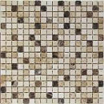 Turin-15 slim (POl) мозаика 4*15*15  305*305