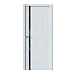 Дверь Роял 5 Эмалит белый/молдинг ДГ 900
