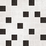  Global Tile  Nuar мозайка ч/б 250*250  GTMBW25002